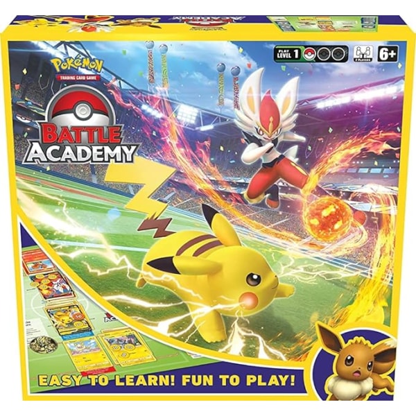 Pokemon Battle Academy Kortspel, Flerfärgad, En Storlek