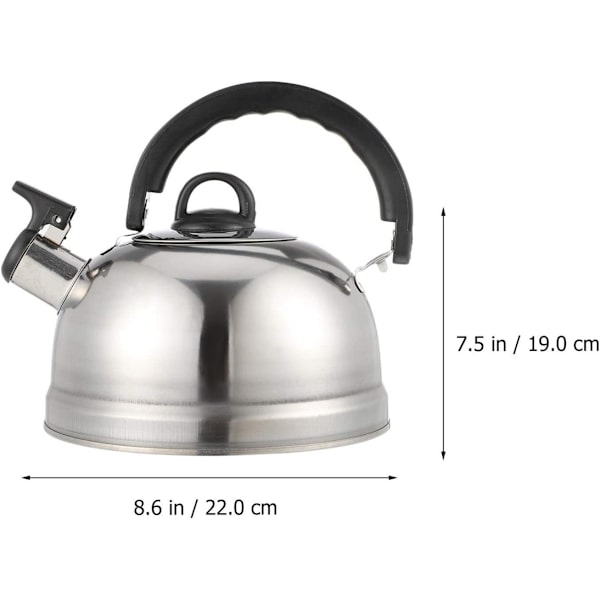 tea kettle 1.2 - camping  stainless steel