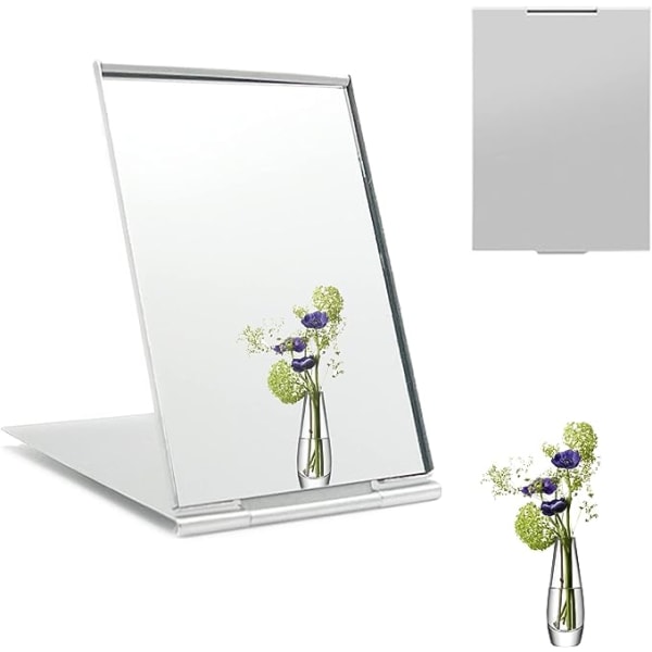 resespegel, fickspegel, liten sminkspegel, handspegel (1 st 10,5 x 10 cm)