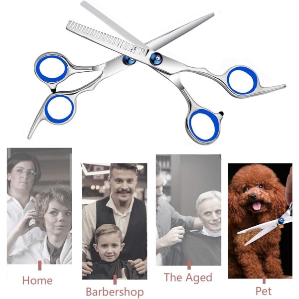 Hair Scissors Set, 2 Sharp Hair Cutting Scissors