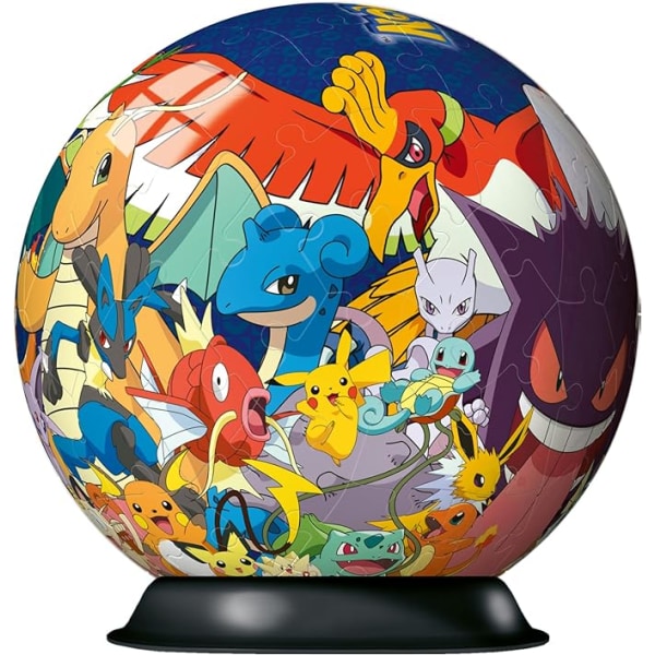 Ravensburger Pokemon 3D Jigsaw Puzzle Ball for Kids Age 6 Years Up - 72 Piece Christmas Gifts