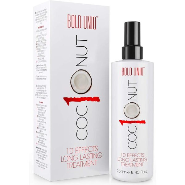 Coconut värmeskyddsspray, 250 ml Varumärke: Bold Uniq
