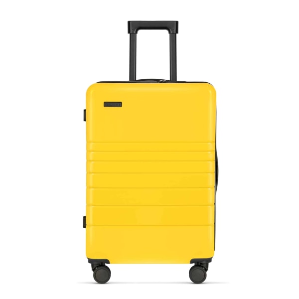 Eternitive E1resväska med TSA kombinationslås / medium M / gul färg / 360° svängbara hjul