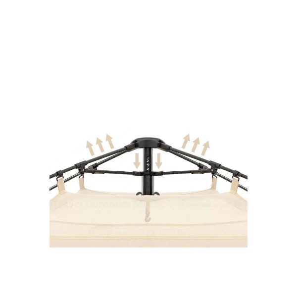 Tält ango 3 silverplatta cnk2300zp014-khaki