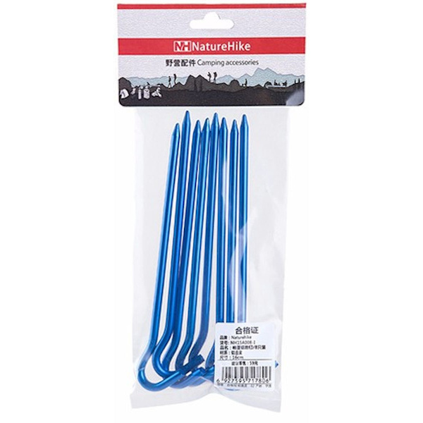 Tältpinnar av aluminium 8 st nh15a008-i