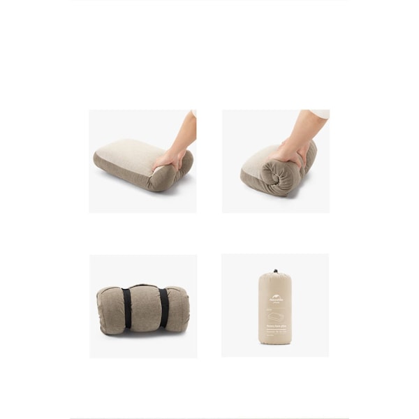 Kudde i memory foam kvadratform nh22zt002-khaki