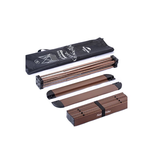 Fällbart aluminium campingbord m nh16z016-s-titanium