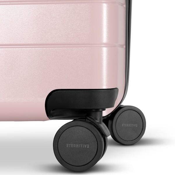 Eternitive E3 resväska / TSA kombinationslås / storlek L / färg rosa / 360° svängbara hjul