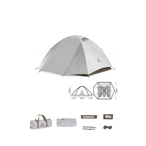 Tält yunchuan 3 cnk2300zp024-white