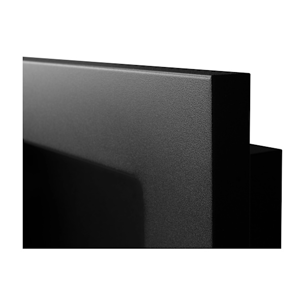 Öppna spisar Bio-eldplats Hängande biopejs Bioetanolbrännare  65 x 40 x 12 cm svart  matt svart ekologisk eldstad Biopanna