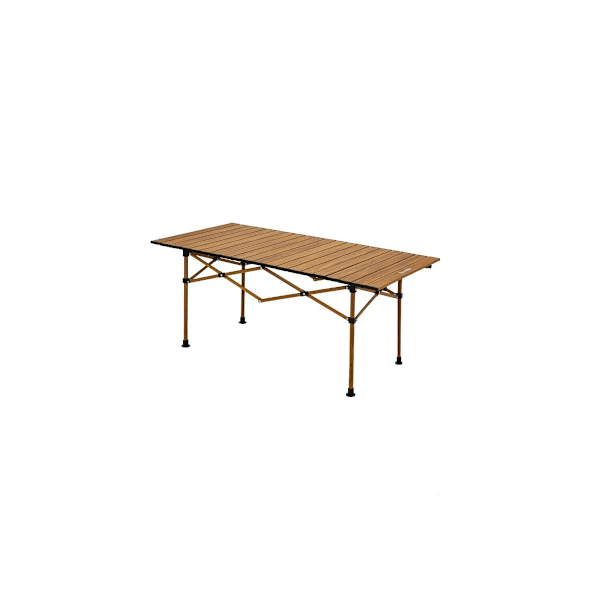 Fällbart aluminium campingbord mid cnh22ju038-brun