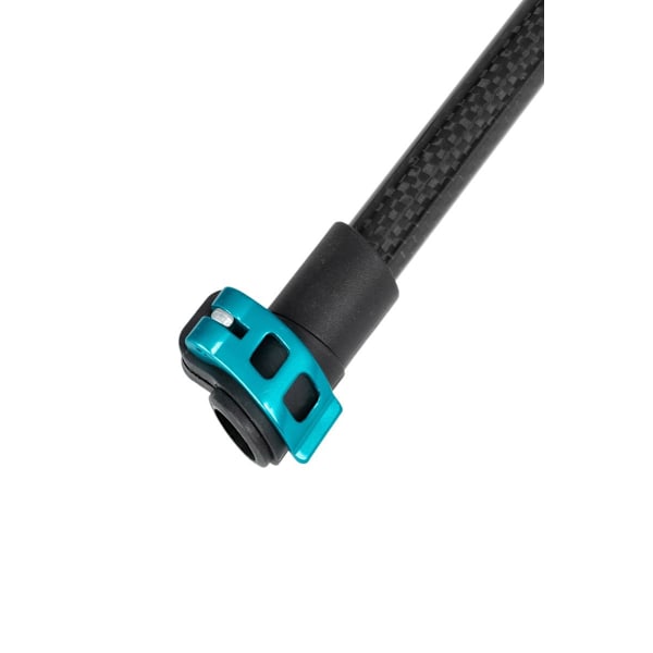 Mittsegment för äventyrskolfiberblå