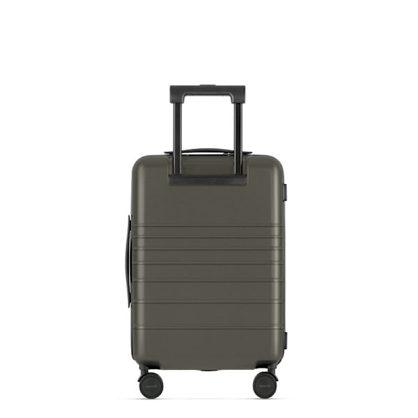 Eternitive E3 PLUS resväska / TSA kombinationslås / USB-C och USB-A portar / kabinväska / olivgrön färg / 360° svängbara hjul