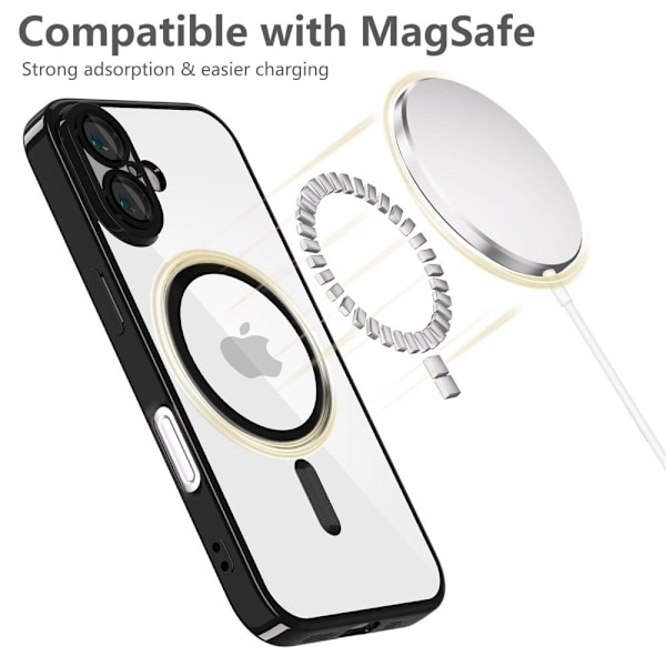 Tech-Protect MagFlex MagSafe Skal iPhone 16 Pro - Svart