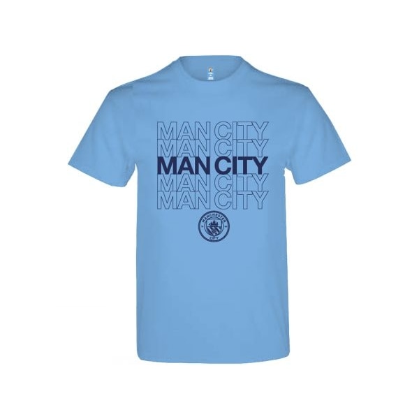Manchester City Logo T-Shirt (Large)