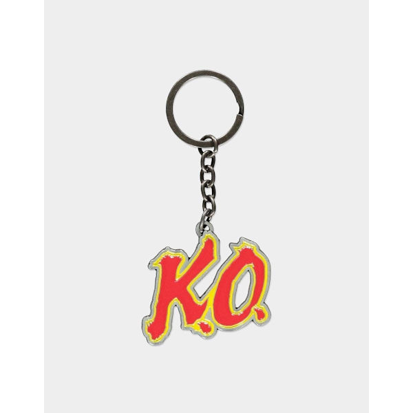 Street Fighter - KO Metal Keychain