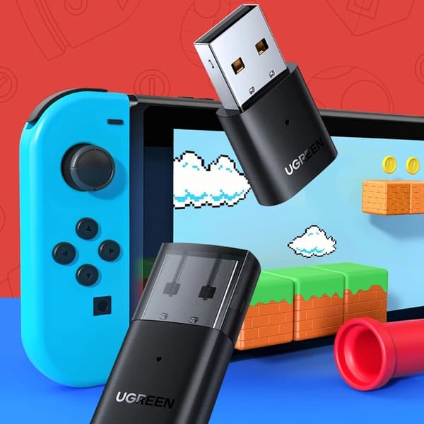Ugreen Bluetooth Adapter Playstation / Nintendo Switch Hörlurar - Svart
