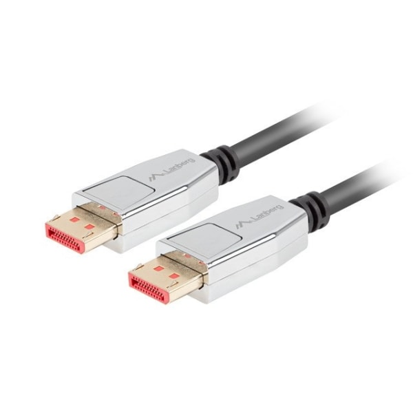 DisplayPort Kabel Premium 8K Svart 1 Meter Svart