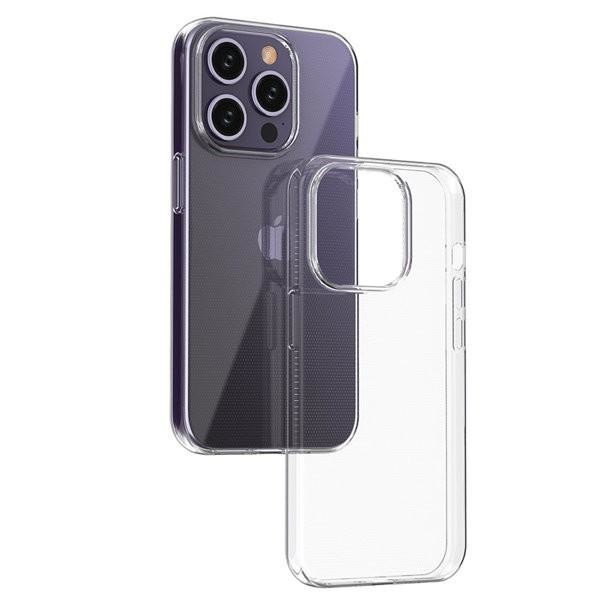 Ultra Clear Flexibelt Skal iPhone 15 Pro - Transparent