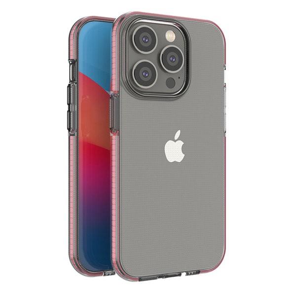 Spring Case case for iPhone 14 Pro silicone case with a frame li