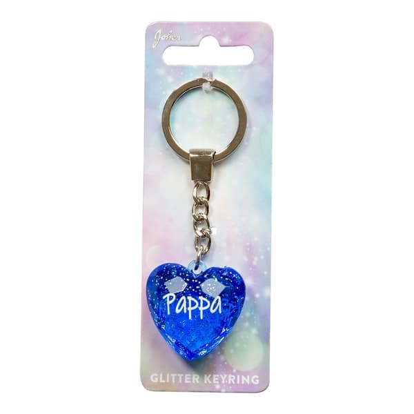 Hjärta Pappa Nyckelring 2-pack