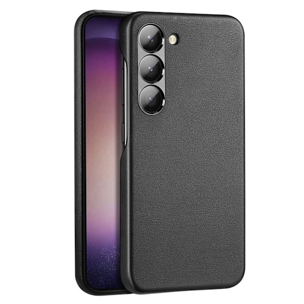 Dux Ducis Grit Läder Skal Samsung Galaxy S23 - Svart