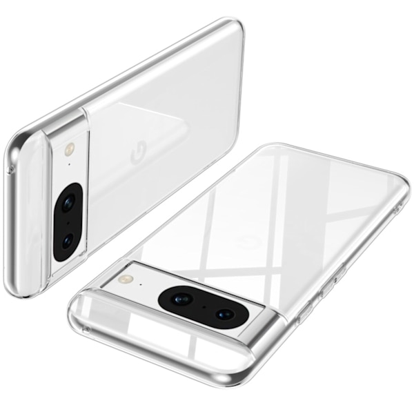 Ultra Clear Flexibelt Skal Google Pixel 8 - Transparent