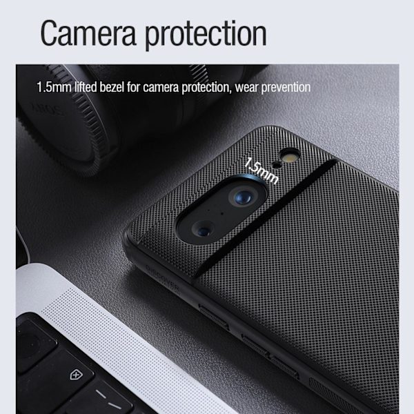 Nillkin Super Frosted Shield Pro Pansarskal Google Pixel 8 - Svart