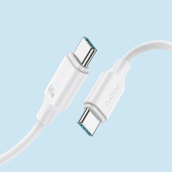 Joyroom S-CC060A9 USB-C - USB-C PD QC Kabel 60W 3A 480Mb/s 1m - Svart