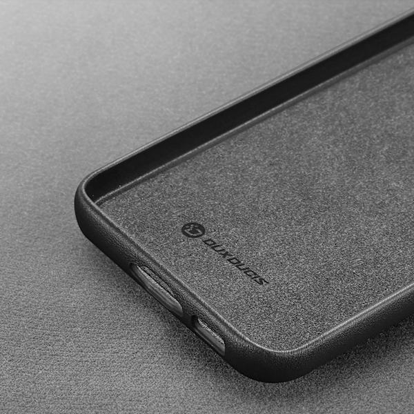 Dux Ducis Grit Läder Skal Samsung Galaxy S23 - Svart