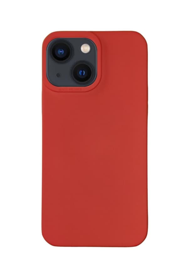 Silikonskal till iPhone 14 Röd