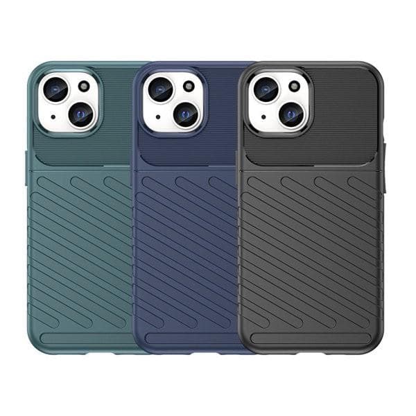Thunder Case Pansarskal iPhone 15 - Svart