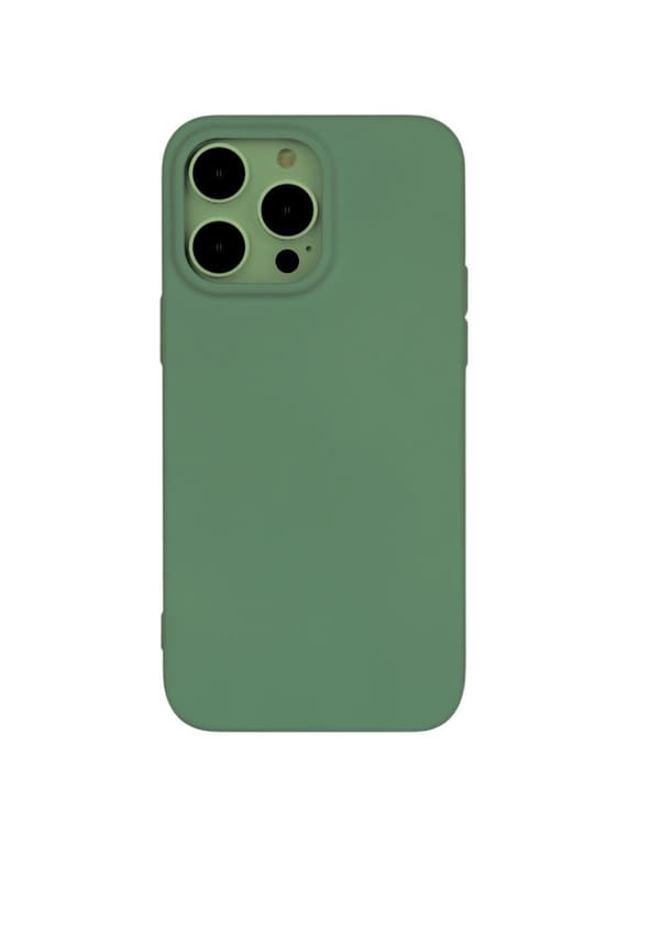 Silikonskal till iPhone 14 Pro Max  Mörkgrön
