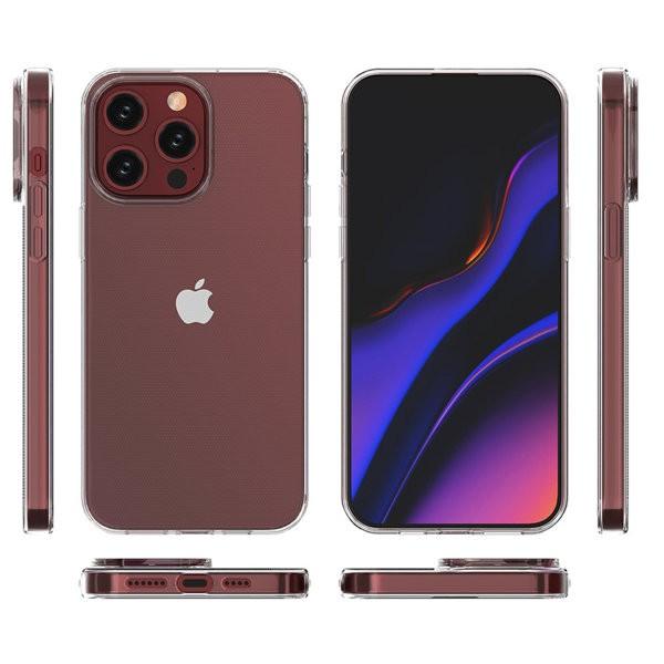 Ultra Clear Flexibelt Skal iPhone 15 Pro Max - Transparent