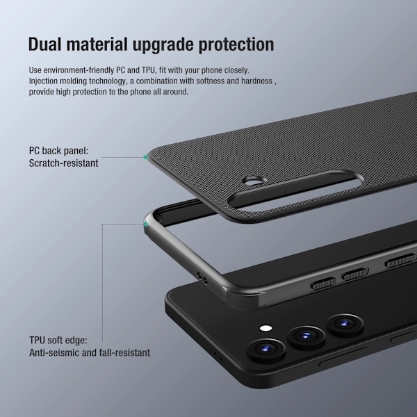 Nillkin Super Frosted Shield Pro Pansarskal Google Pixel 8 - Svart