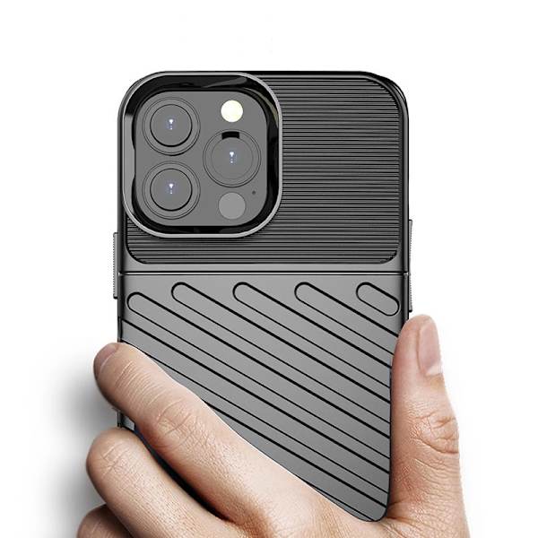 Thunder Case Pansarskal iPhone 13 Pro Max - Blå