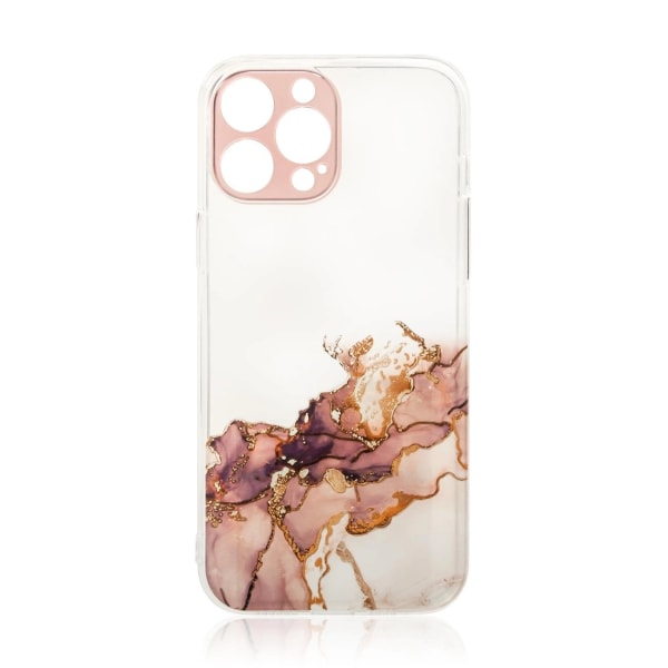 Marble Case Skal iPhone 12 Pro Max - Brun