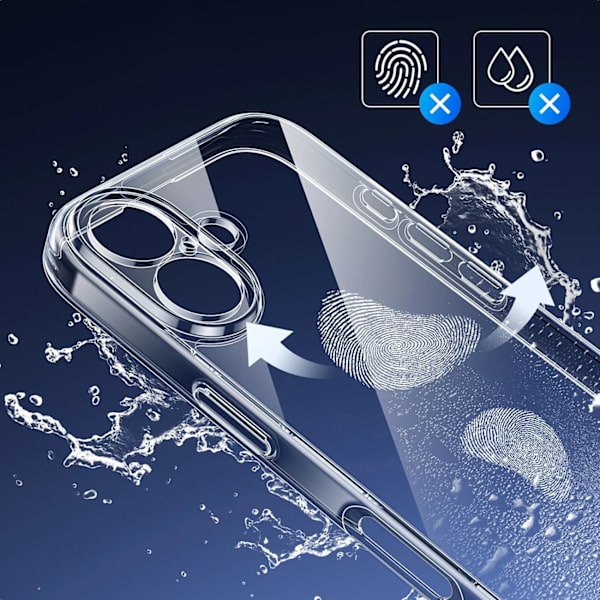 Ugreen Classy Clear Skal iPhone 16 - Transparent