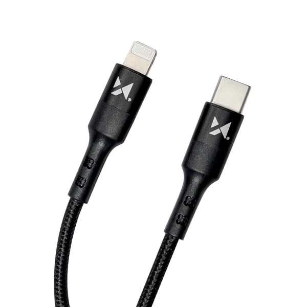 Wozinsky USB C Till Lightning Kabel 2m - Svart