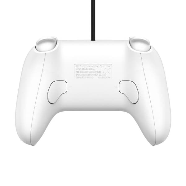8BitDo Ultimate Wired PC/Switch Handkontroll Vit