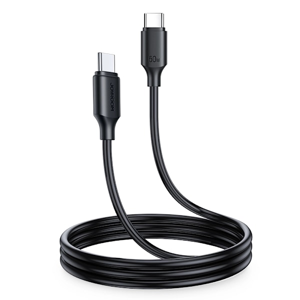 Joyroom S-CC060A9 USB-C - USB-C PD QC Kabel 60W 3A 480Mb/s 1m - Svart
