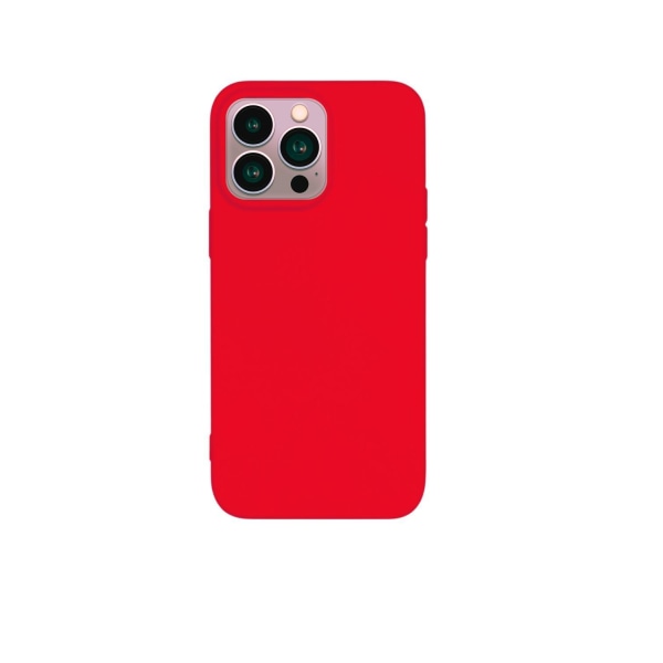 Silikonskal till iPhone 12 Pro Max Skinande röd