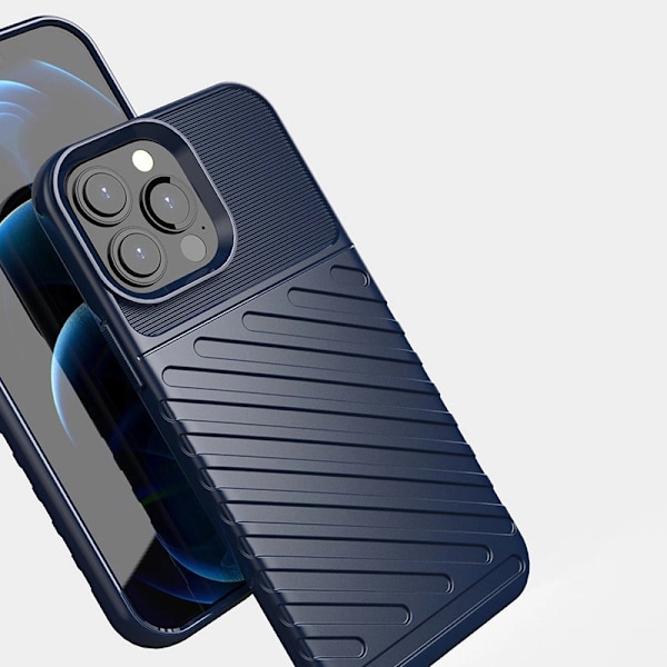 Thunder Case Pansarskal iPhone 13 Pro Max - Blå