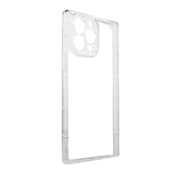 Square Clear Skal iPhone 13 Pro - Transparent