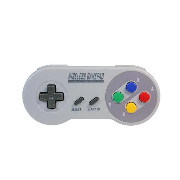 Trådlös Handkontroll Kompatibel med Nintendo Classic Mini: Super Nintendo