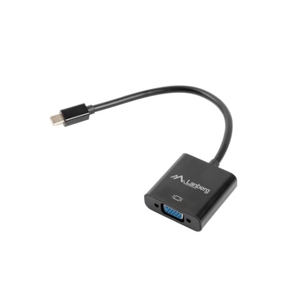 HDMI(M)-VGA(F)+MINIJACK 3.5MM(F) ADAPTER CABLE 20CM LANBERG