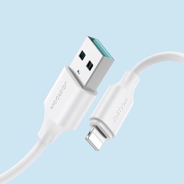 Joyroom USB Till Lightning Kabel 1m - Vit