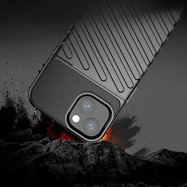 Thunder Case Pansarskal iPhone 13 Pro Max - Blå