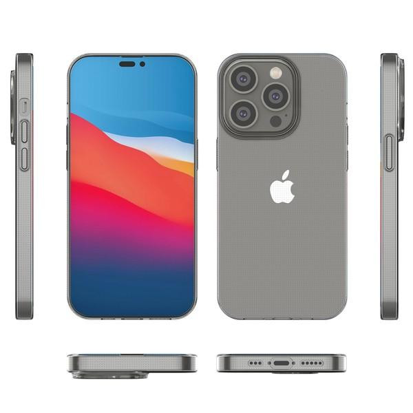 Ultra Clear Flexibelt Skal iPhone 14 Pro - Transparent