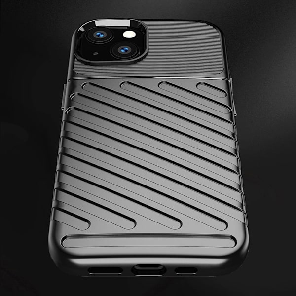 Thunder Case Pansarskal iPhone 13 - Grön